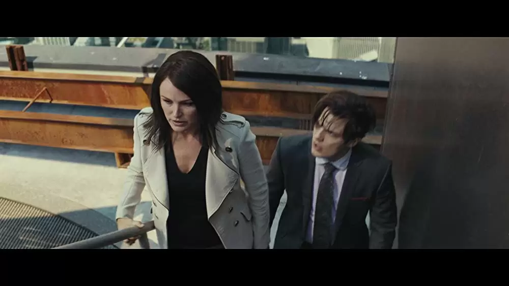 「ランペイジ 巨獣大乱闘」Malin Åkerman & ジェイク・レイシーの画像