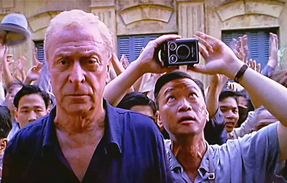 「愛の落日」マイケル・ケイン & ツィ・マーの画像