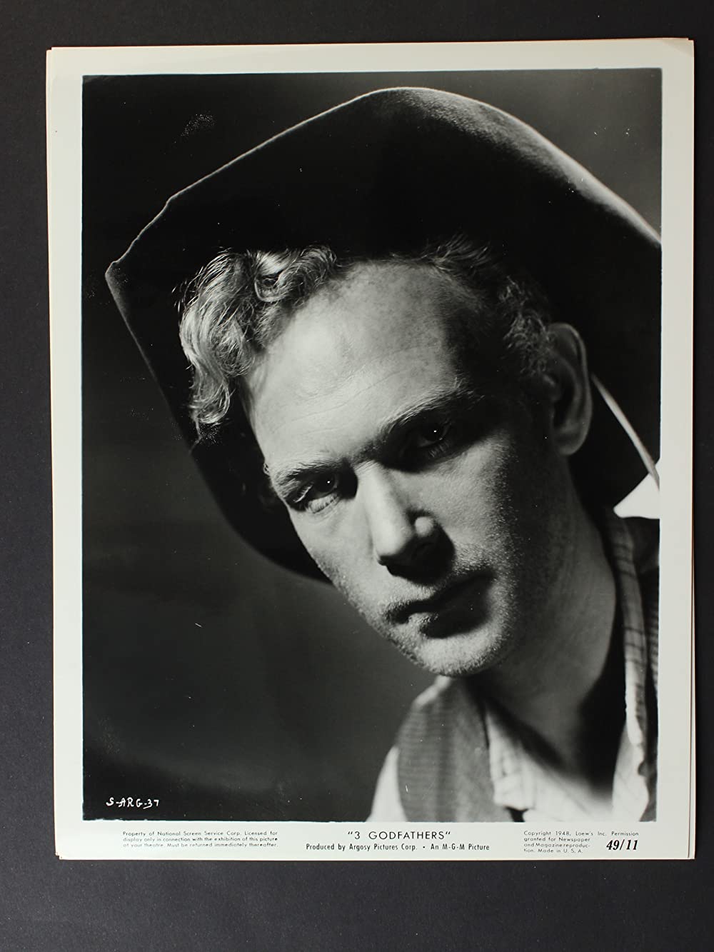 「三人の名付親」ハリー・ケリー・Jr.の画像