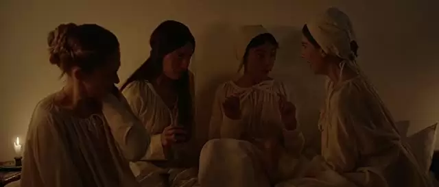 「天使たちのビッチ・ナイト」アリソン・ブリー & ケイト・ミクーチ & オーブリー・プラザ & ジェマイマ・カークの画像