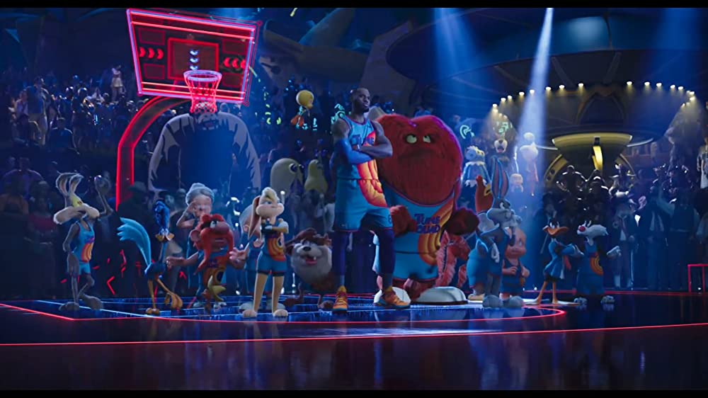 「スペース・プレイヤーズ」Bob Bergen & Jeff Bergman & Candi Milo & Fred Tatasciore & エリック・バウザ & レブロン・ジェームズ & ゼンデイヤの画像