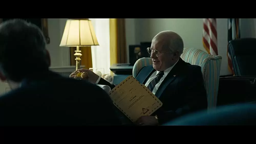 「バイス」クリスチャン・ベールの画像