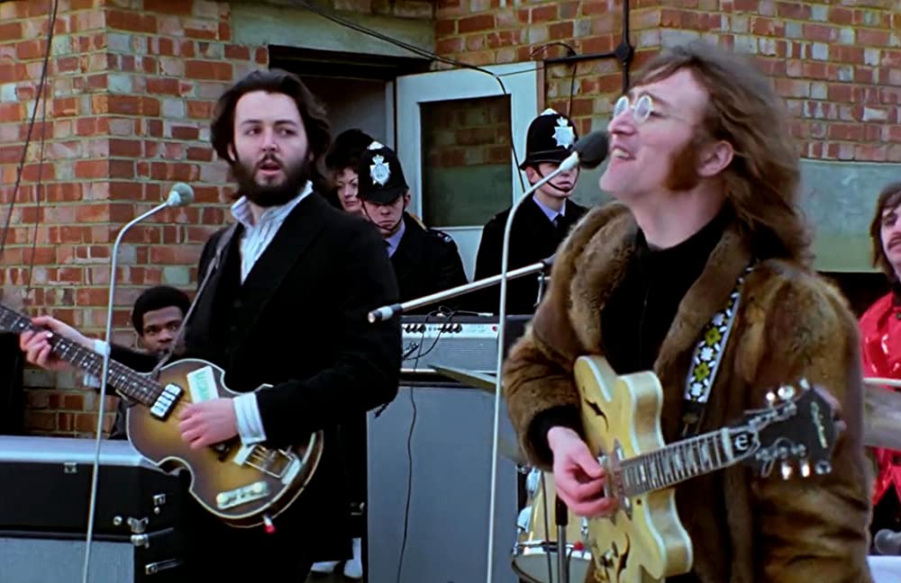 「ザ・ビートルズ：Get Back」ポール・マッカートニー & ジョン・レノン & ビリー・プレストン & リンゴ・スターの画像