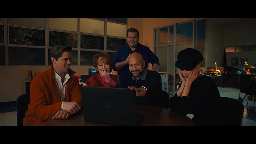 「ザ・プロム」ニコール・キッドマン & メリル・ストリープ & ジェームズ・コーデン & アンドリュー・ラネルズ & キーガン＝マイケル・キーの画像