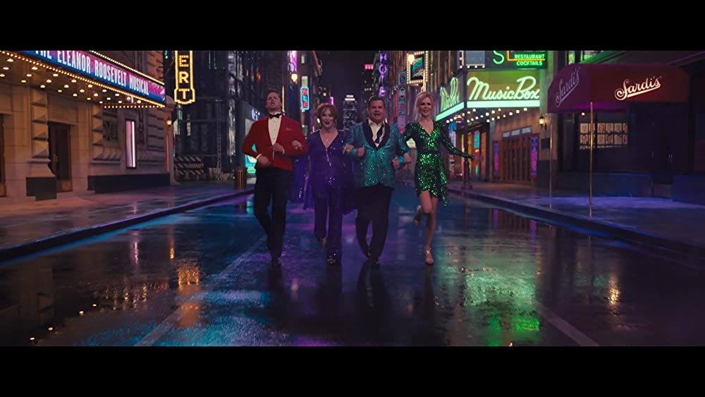 「ザ・プロム」ニコール・キッドマン & メリル・ストリープ & ジェームズ・コーデン & アンドリュー・ラネルズの画像
