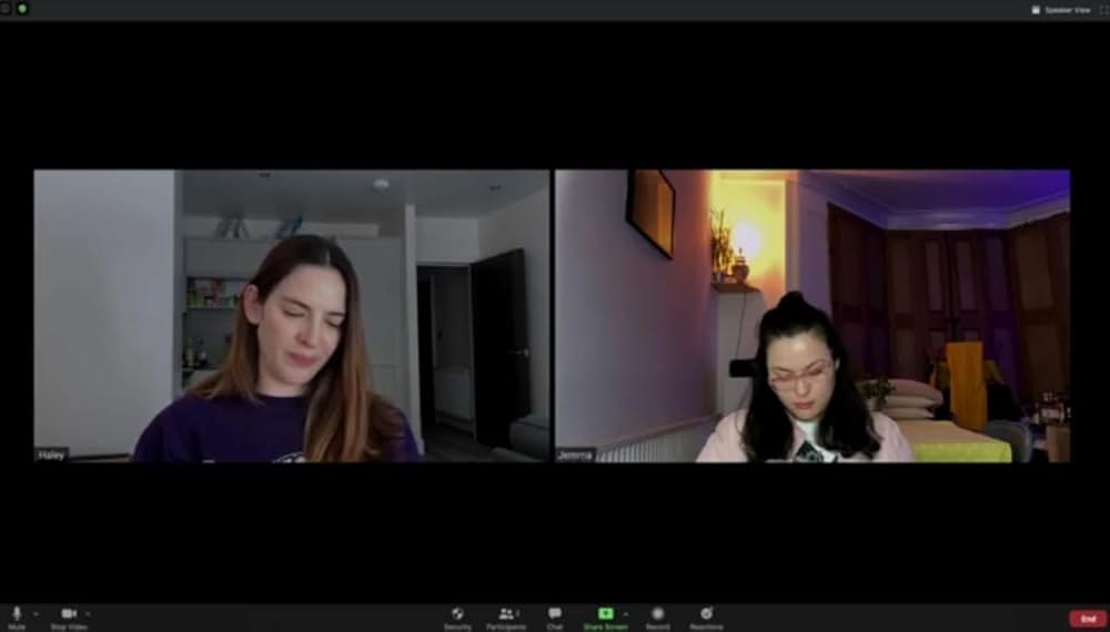 ズーム／見えない参加者の画像