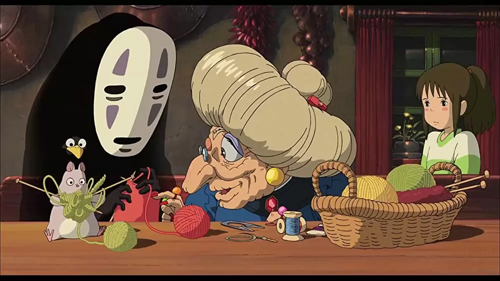 「千と千尋の神隠し」柊瑠美 & 夏木マリの画像