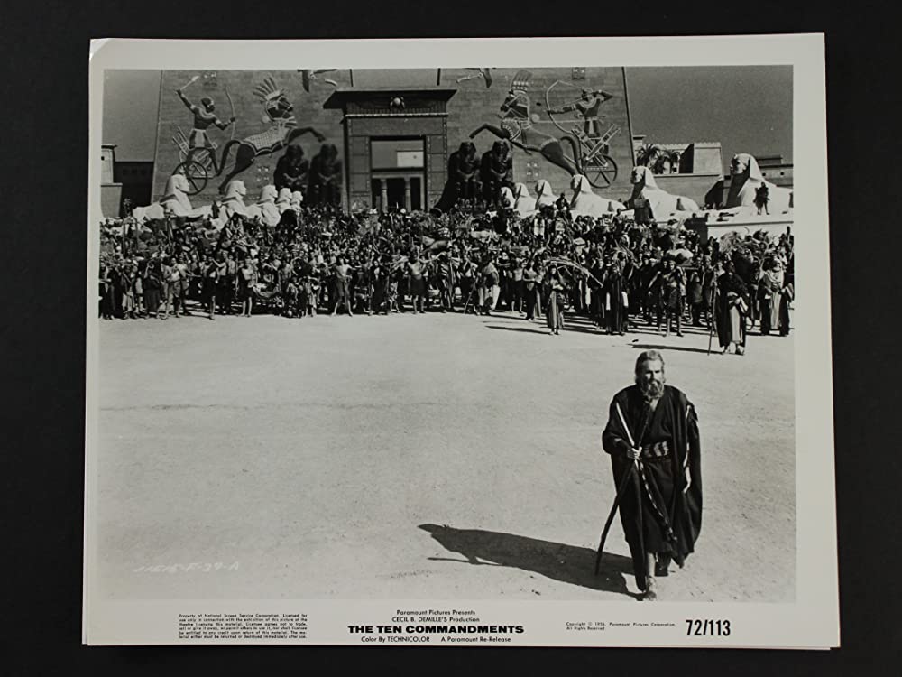 十戒（1956）の画像