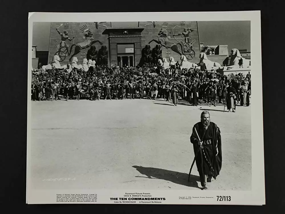 「十戒（1956）」チャールトン・ヘストン & ジョン・キャラダインの画像