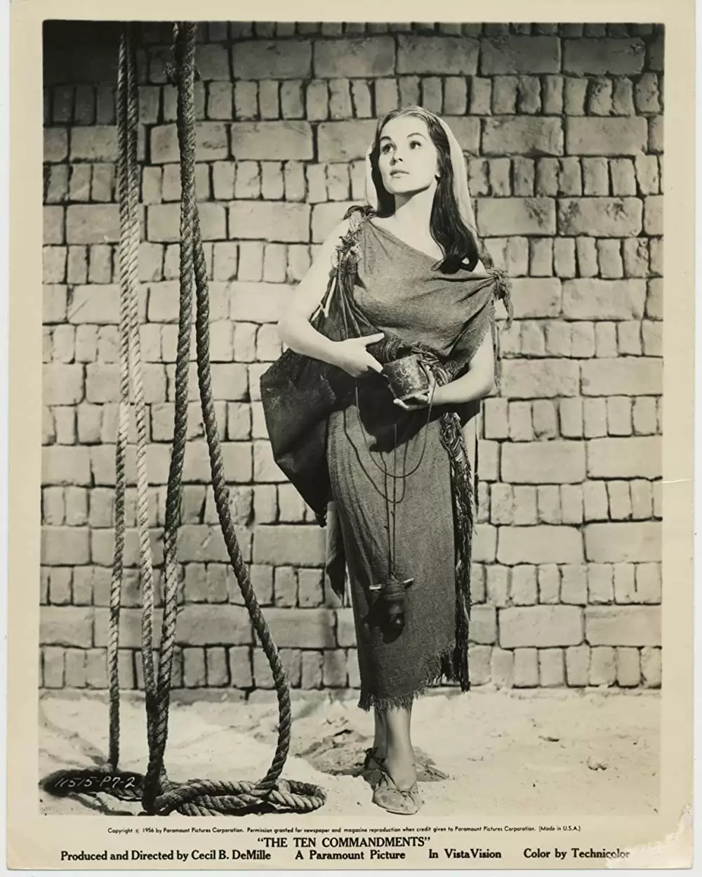 「十戒（1956）」デブラ・パジェットの画像