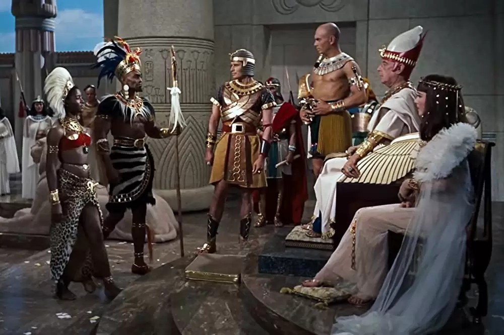 「十戒（1956）」チャールトン・ヘストン & アン・バクスター & ユル・ブリンナー & サー・セドリック・ハードウィック & ウディ・ストロードの画像