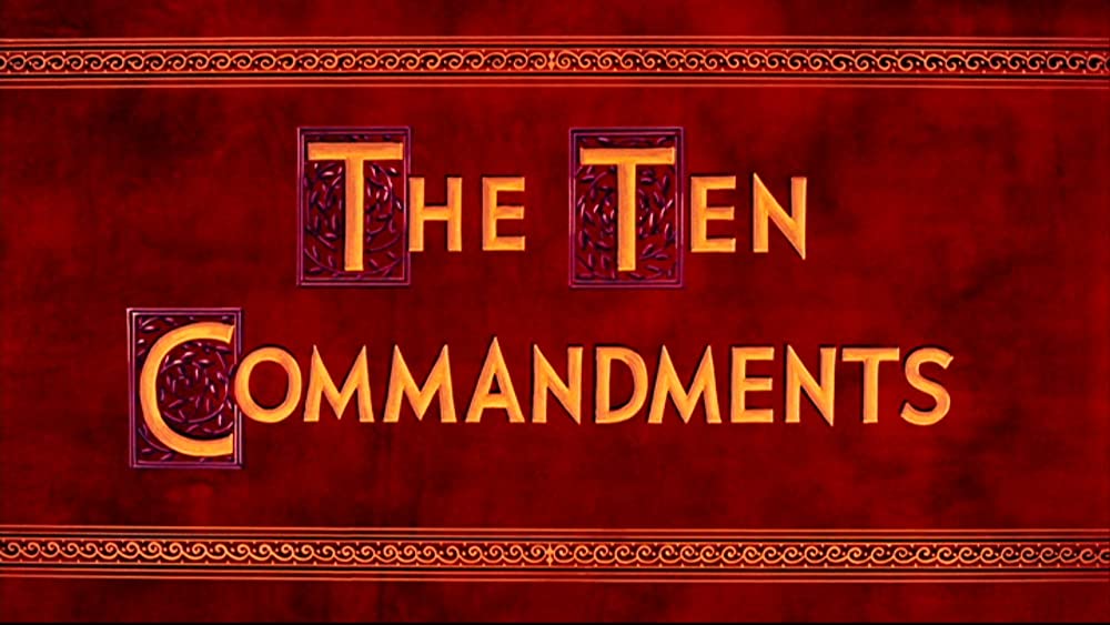 十戒（1956）の画像