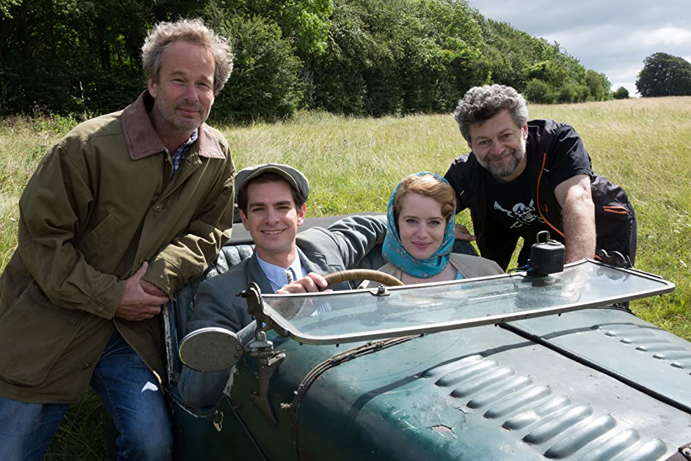 「ブレス しあわせの呼吸」アンディ・サーキス & アンドリュー・ガーフィールド & クレア・フォイの画像