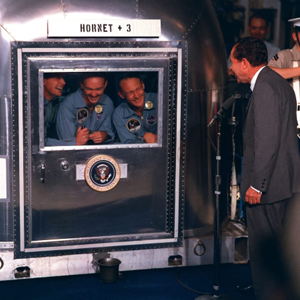 「ザ・ムーン」バズ・オルドリン & Neil Armstrong & マイケル・コリンズ & Richard Nixonの画像