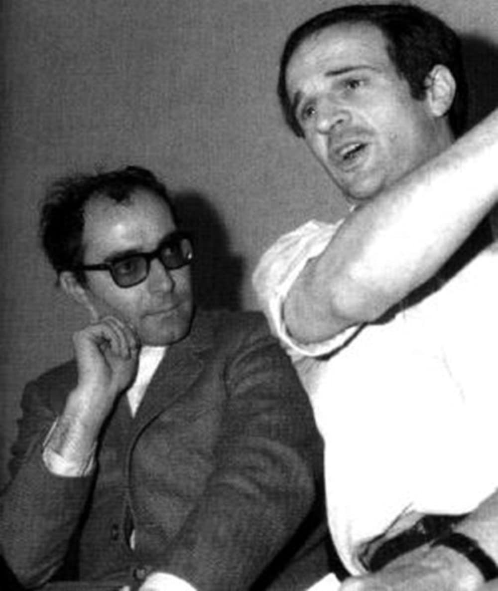 「ふたりのヌーヴェルヴァーグ ゴダールとトリュフォー」François Truffaut & ジャン＝リュック・ゴダールの画像