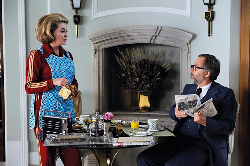 「しあわせの雨傘」カトリーヌ・ドヌーブ & ファブリス・ルキーニの画像