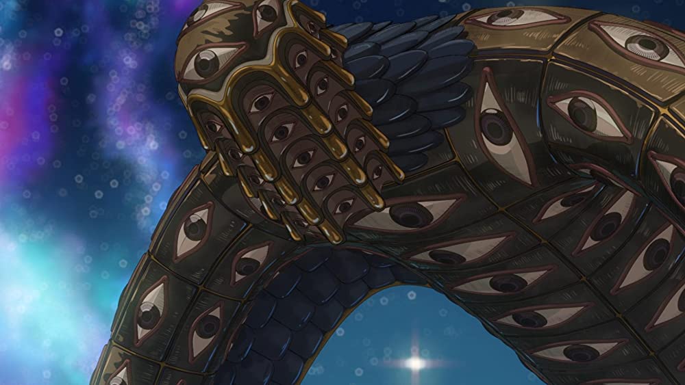 星を追う子どもの画像