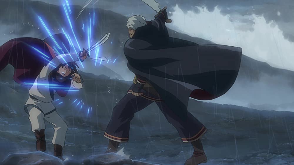 星を追う子どもの画像