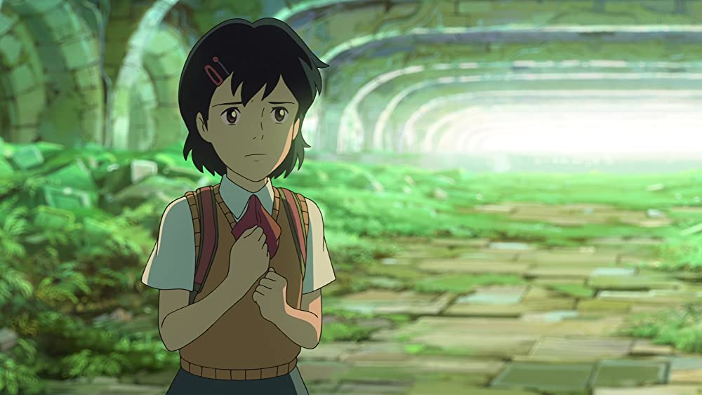 星を追う子どもの画像