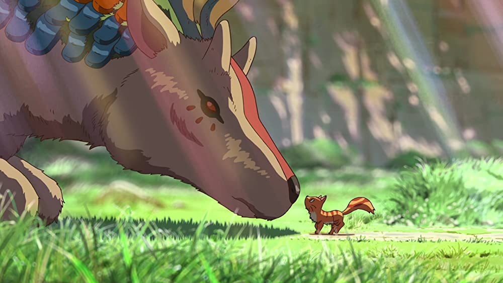 星を追う子どもの画像