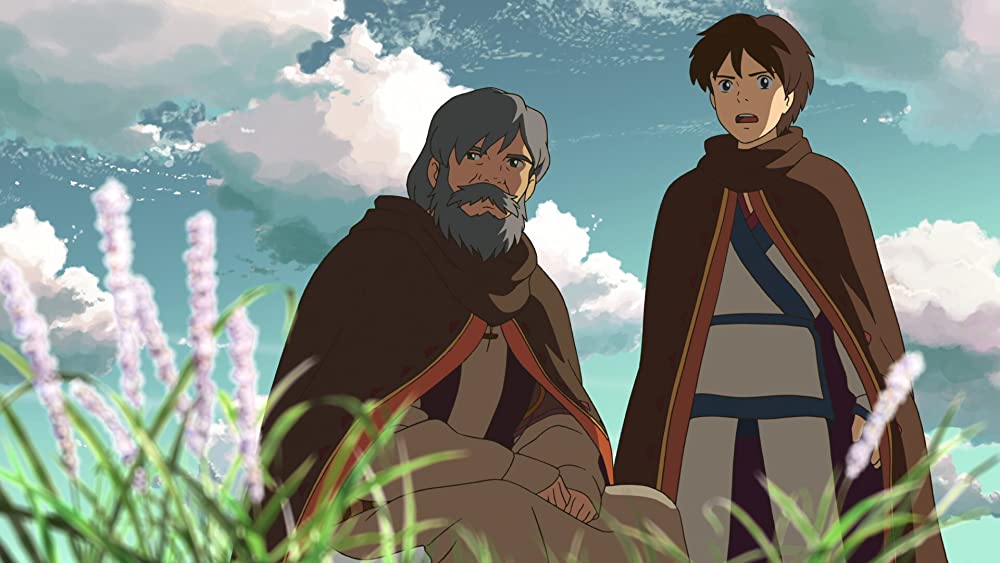 星を追う子どもの画像