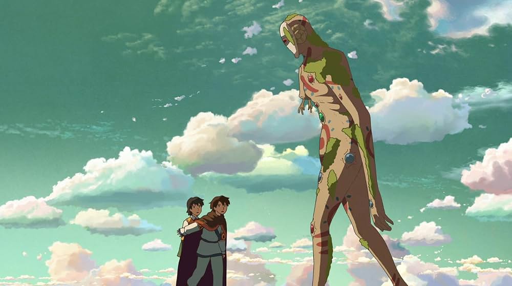 星を追う子どもの画像