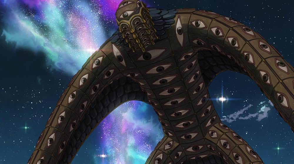 星を追う子どもの画像