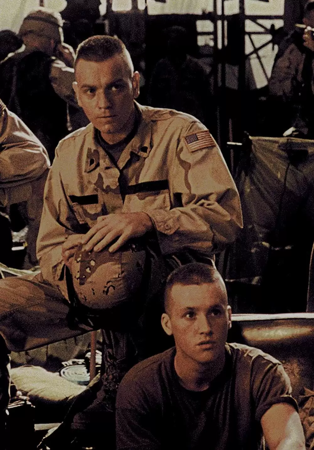 「ブラックホーク・ダウン」ユアン・マクレガー & トム・グイリーの画像