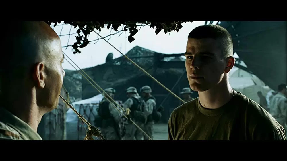 「ブラックホーク・ダウン」ジョシュ・ハートネット & ジェイソン・アイザックスの画像