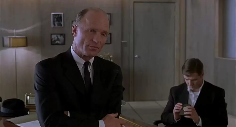 「ビューティフル・マインド」ラッセル・クロウ & エド・ハリスの画像