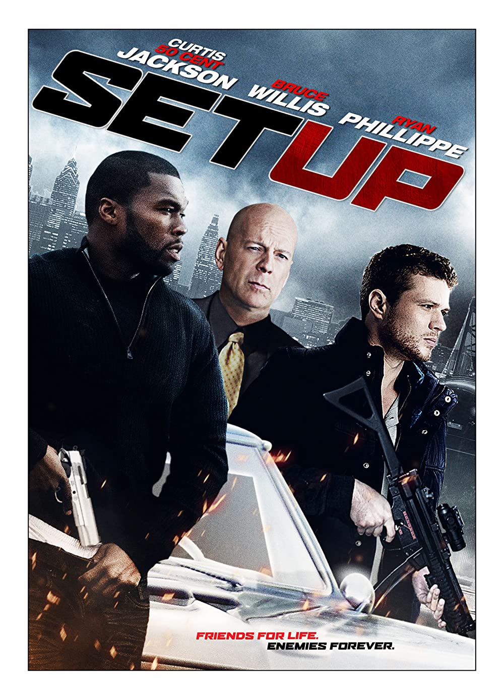 「セットアップ」ライアン・フィリップ & ブルース・ウィリス & 50セントの画像