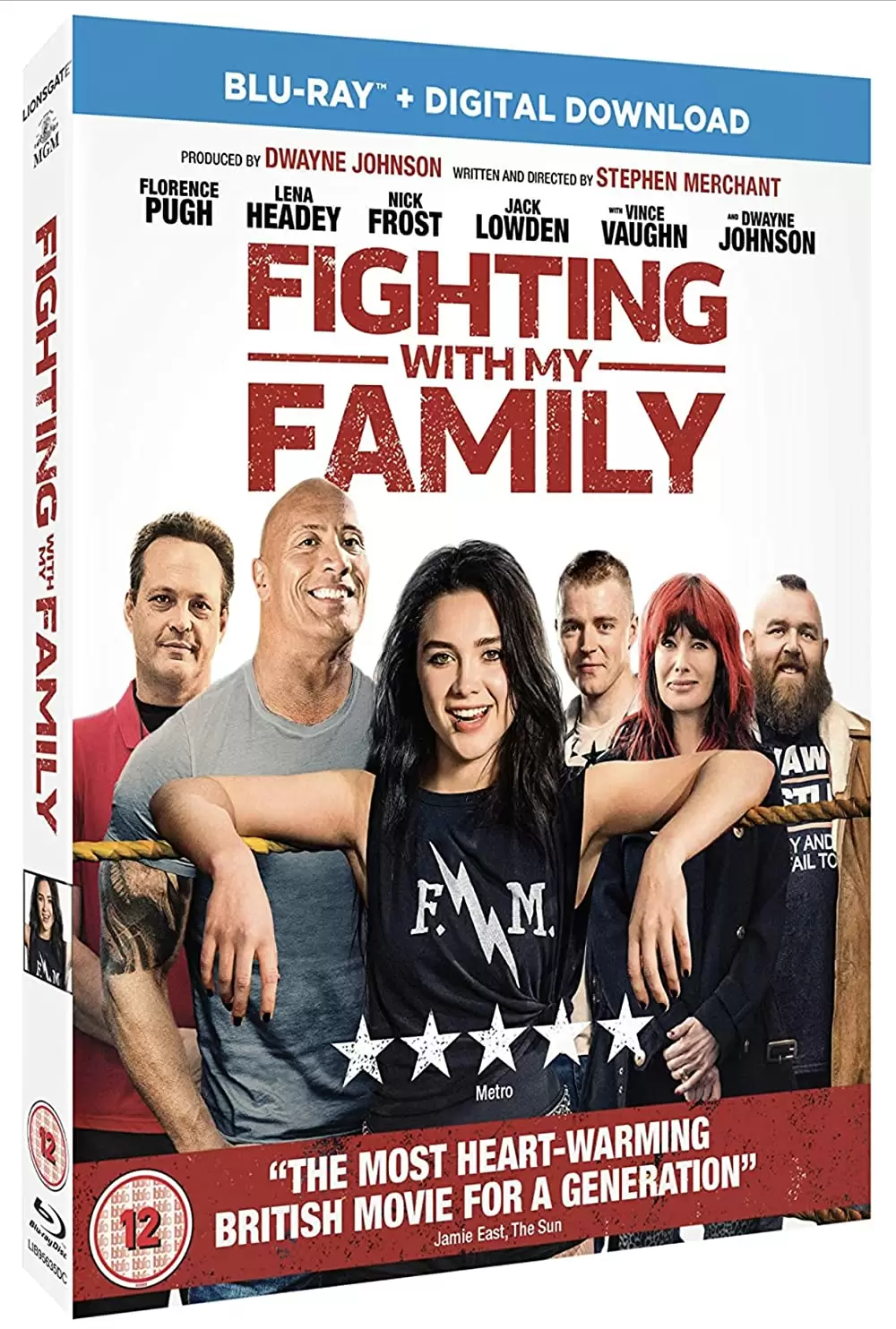 「ファイティング・ファミリー」ビンス・ボーン & ニック・フロスト & レナ・ヘディ & ドウェイン・ジョンソン & ジャック・ロウデン & フローレンス・ピューの画像