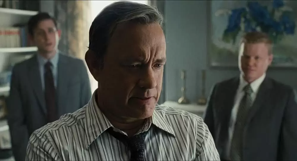 「ペンタゴン・ペーパーズ／最高機密文書」トム・ハンクス & ジェシー・プレモンス & ザック・ウッズの画像