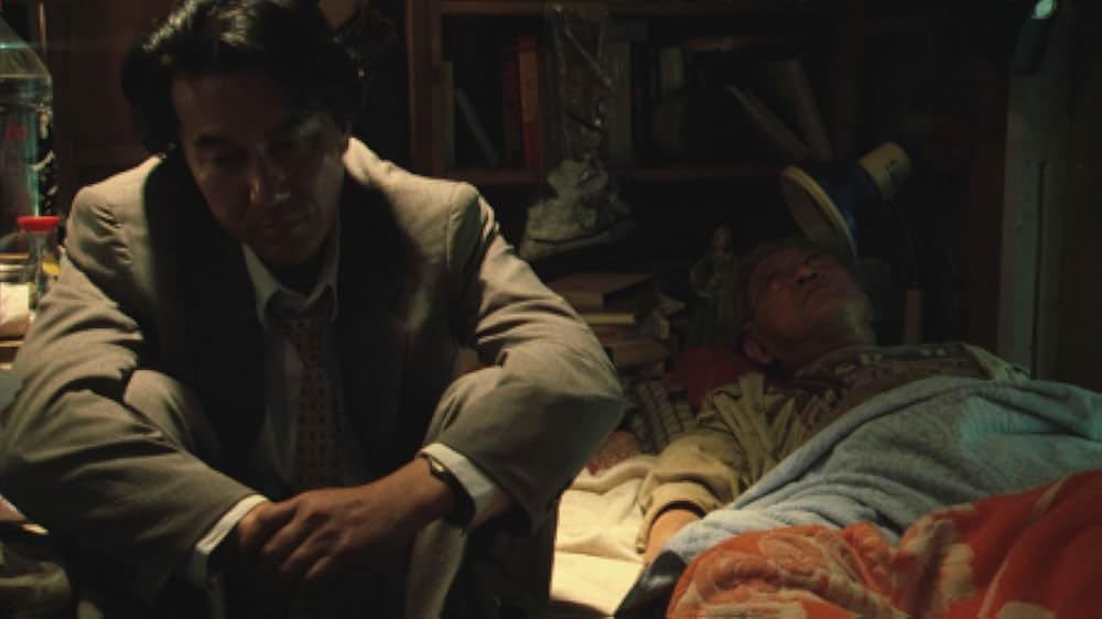 赤い橋の下のぬるい水の画像