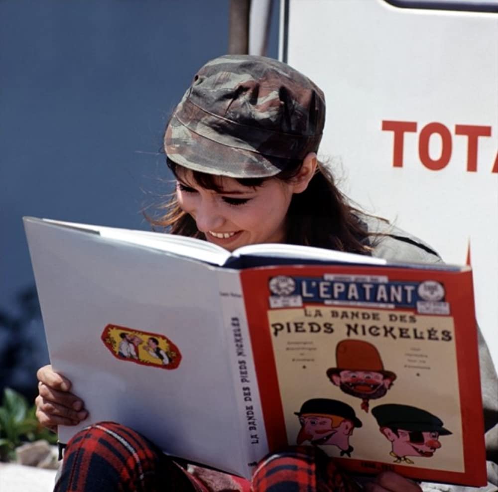 「気狂いピエロ」アンナ・カリーナの画像