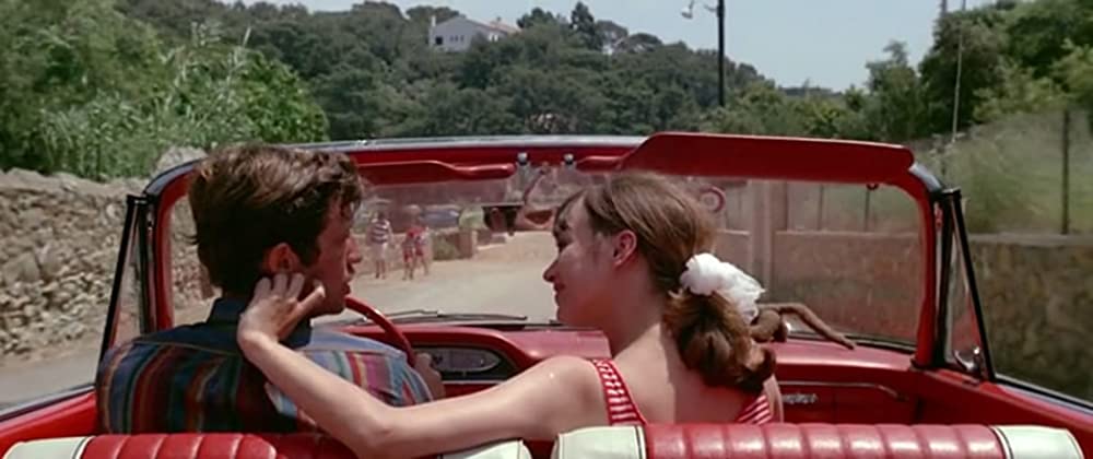 「気狂いピエロ」ジャン＝ポール・ベルモンド & アンナ・カリーナの画像