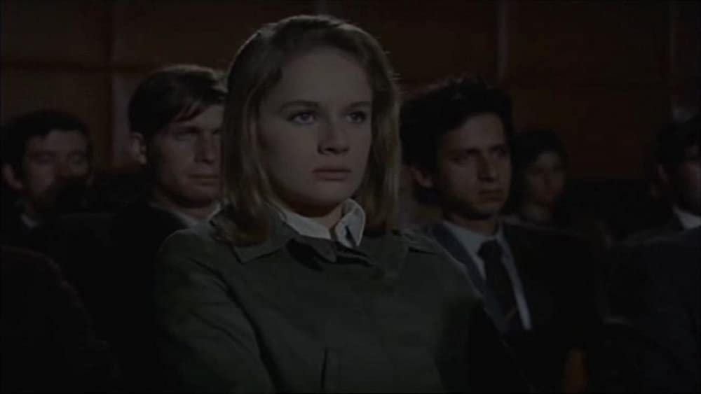 「やさしい女」ドミニク・サンダの画像