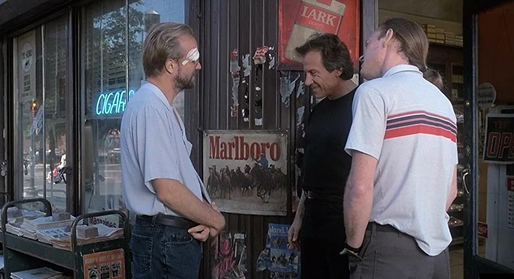 「スモーク」ハーベイ・カイテル & ウィリアム・ハート & ジャレッド・ハリスの画像