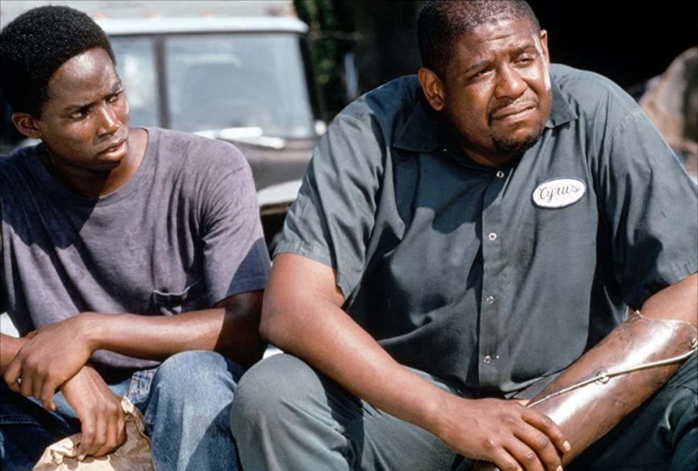 「スモーク」フォレスト・ウィテカー & ハロルド・ペリノーの画像