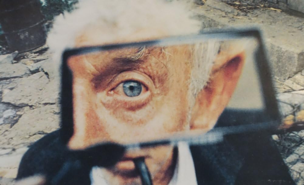 山の焚火の画像