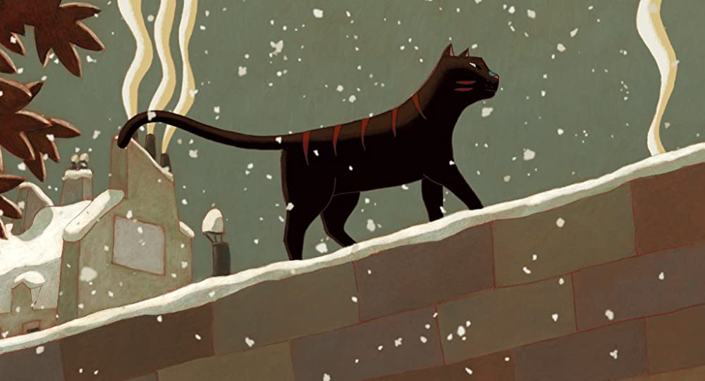 パリ猫ディノの夜の画像