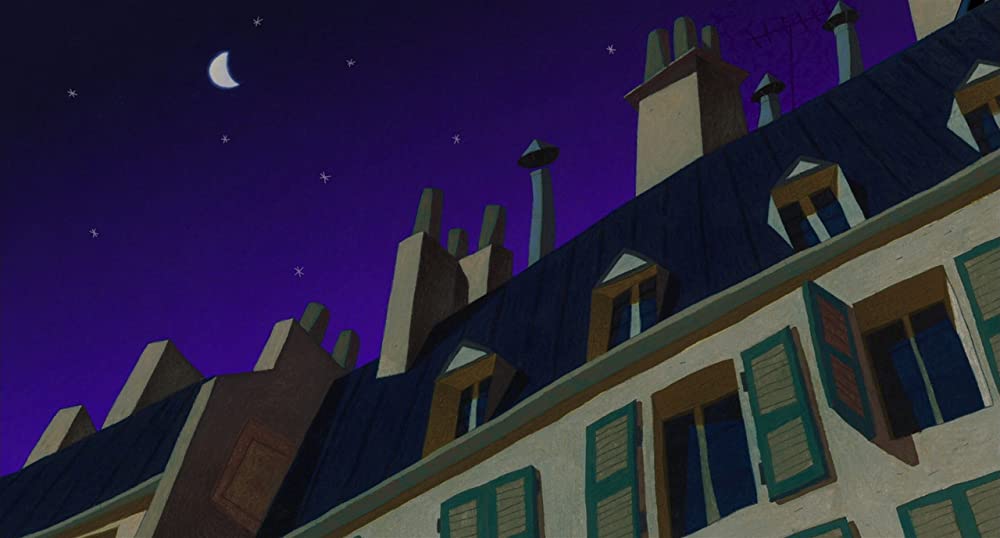 パリ猫ディノの夜の画像