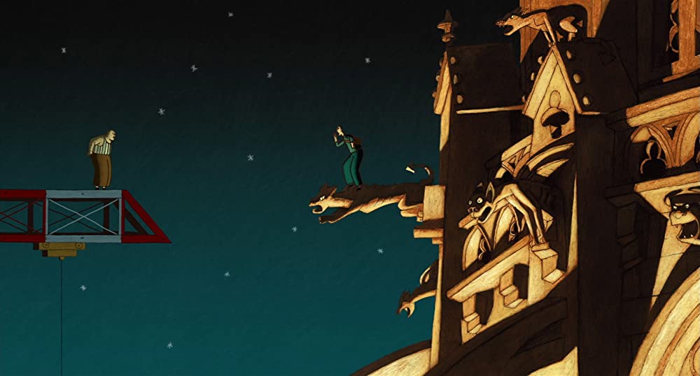 パリ猫ディノの夜の画像