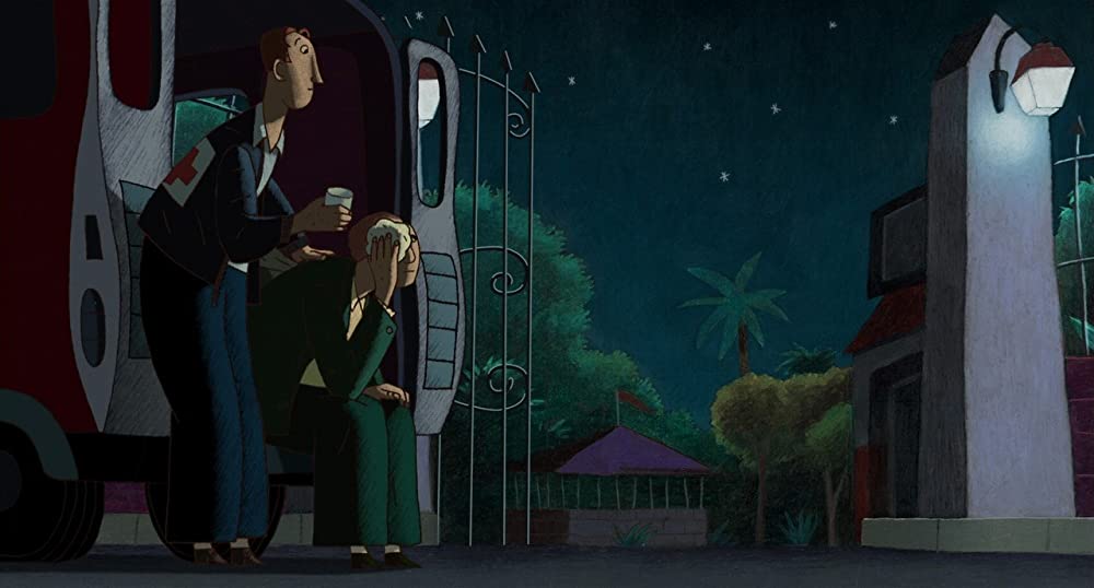 パリ猫ディノの夜の画像