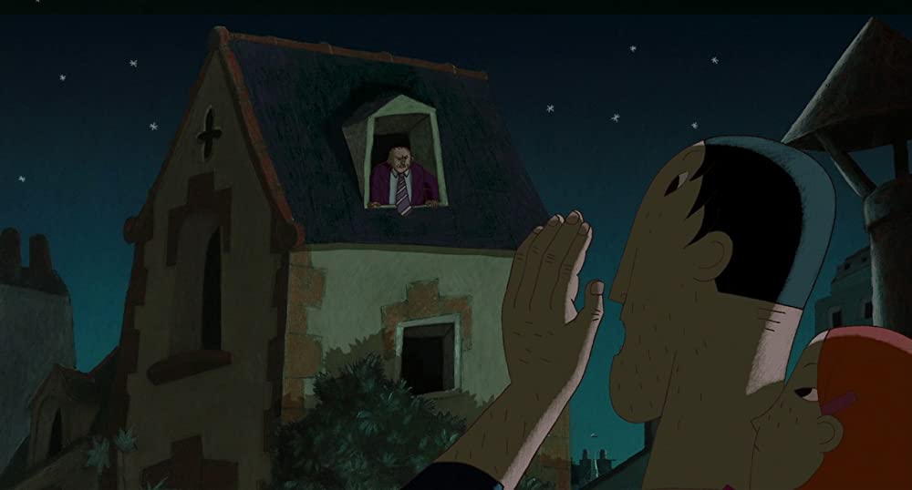 パリ猫ディノの夜の画像