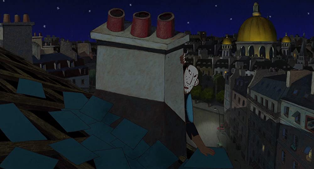 パリ猫ディノの夜の画像