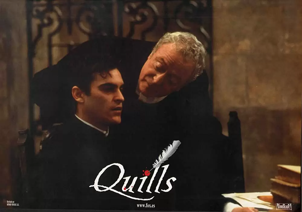 「クイルズ」マイケル・ケイン & ホアキン・フェニックスの画像