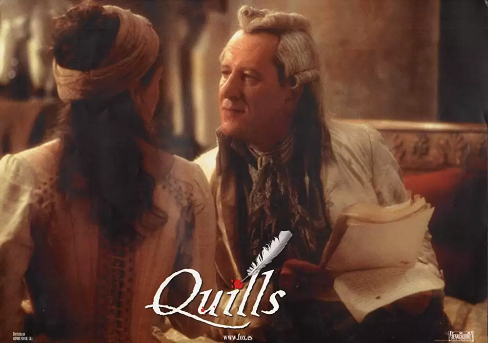 「クイルズ」ケイト・ウィンスレット & ジェフリー・ラッシュの画像