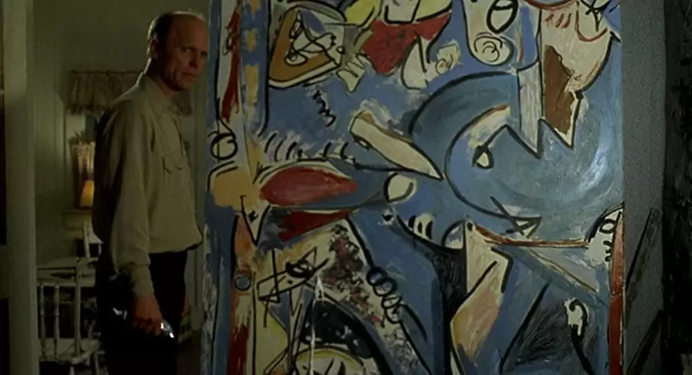 「ポロック 2人だけのアトリエ」エド・ハリスの画像