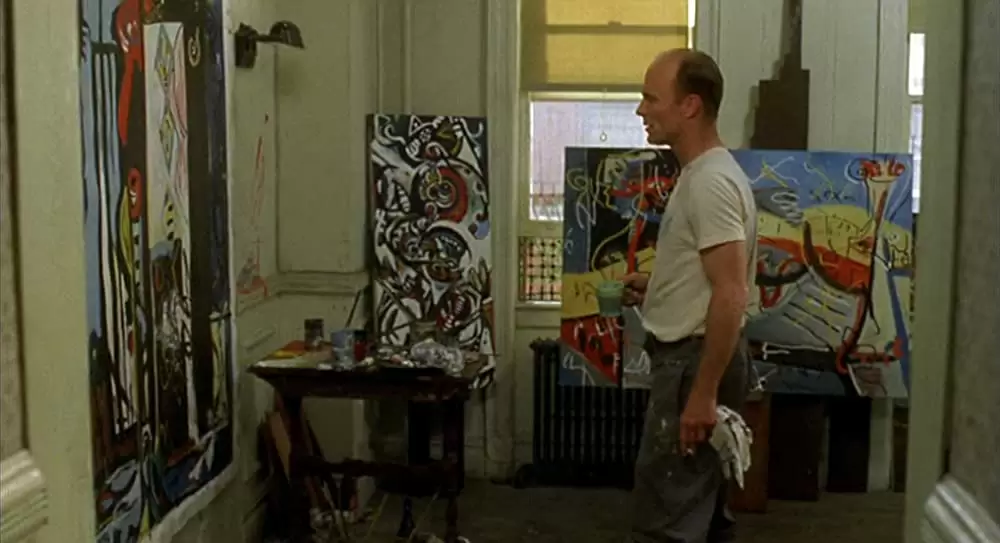 「ポロック 2人だけのアトリエ」エド・ハリスの画像